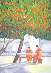BONZES DE LUANG PRABANG